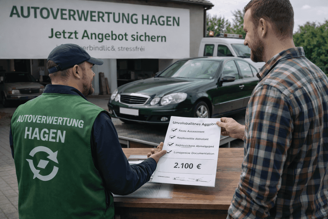 Jetzt Angebot sichern – Ihr direkter Einstieg in die Autoverwertung in Worms