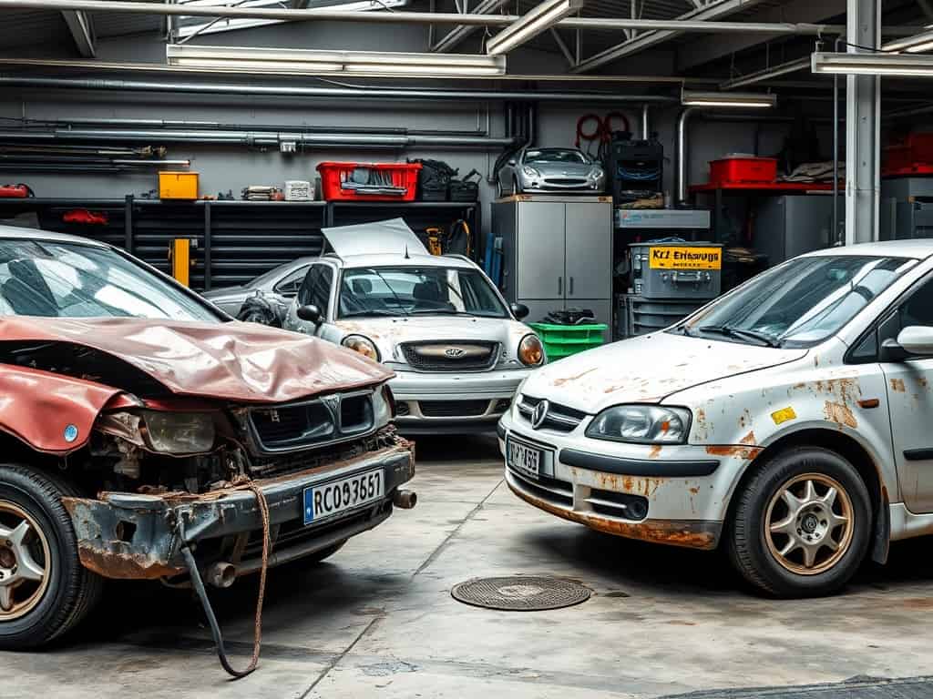 Effiziente Fahrzeugentsorgung für Gewerbekunden und Fuhrparks in der Autoverwertung in Worms